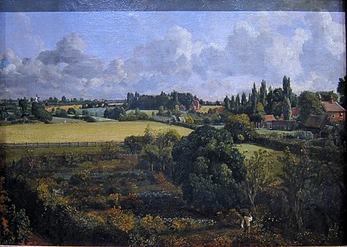Golding Constable's Vegetable Garden, 1815, John Constable