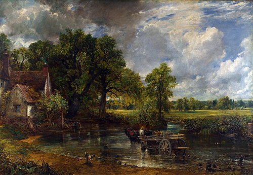 The Hay Wain, 1821, John Constable
