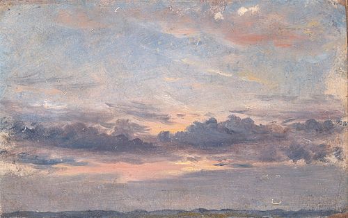 A Cloud Study, Sunset, 1821, John Constable