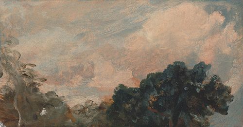 Cloud Study with Tree, 1821, John Constable