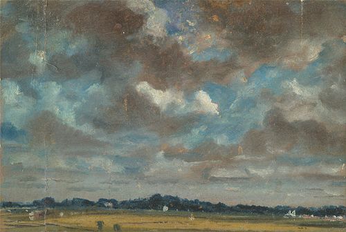 Extensive Landscape with Grey Cloud, 1821, John Constable