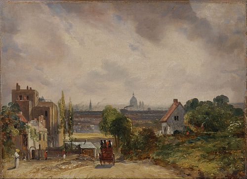 Sir Richard Steele's Cottage, Hampstead, 1831, John Constable