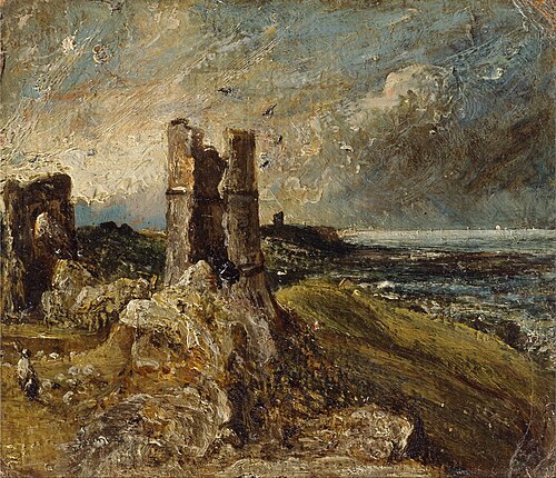 Hadleigh Castle, 1828, John Constable