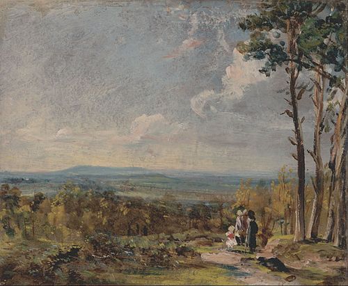 Hampstead Heath Looking Towards Harrow, 1821, John Constable