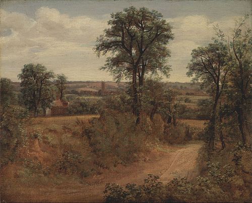 Lane near Dedham, 1802, John Constable
