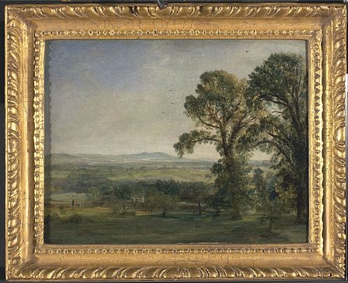 Bardon Hill, Coleorton Hall, 1823, John Constable