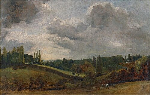 East Bergholt, 1813, John Constable