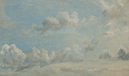 Cloud Study, 1822, John Constable