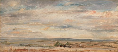 Cloud Study, Early Morning, Looking East from Hampstead, 1821, John Constable