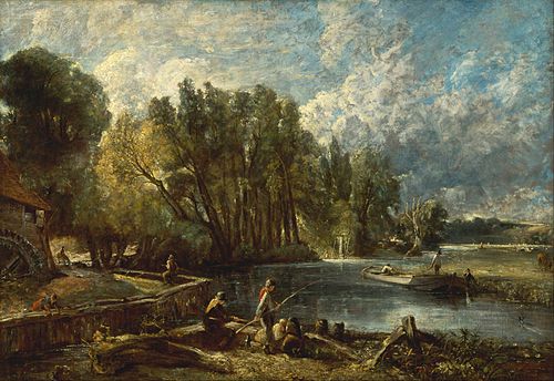 Stratford Mill, 1819, John Constable