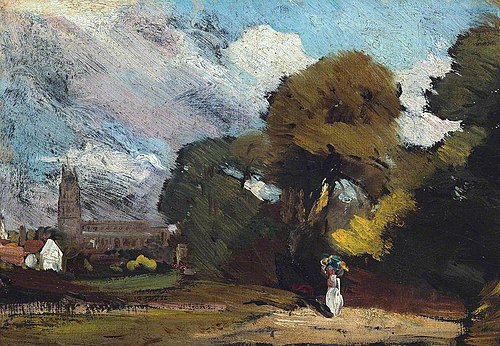 Stoke-by-Nayland, 1810, John Constable