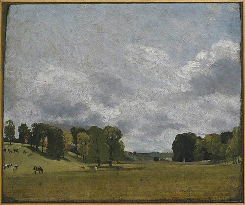 View at Epsom, 1809, John Constable