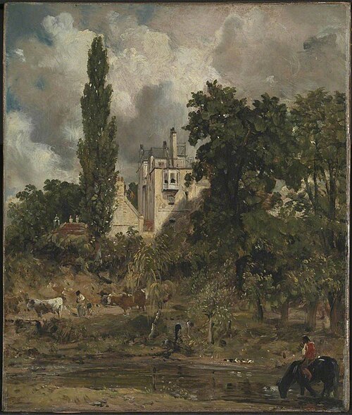 The Grove, Hampstead, 1821, John Constable