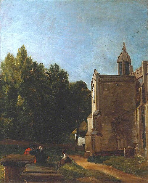 The Church Porch, East Bergholt, 1810, John Constable