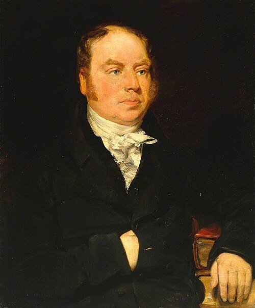 The Revd Dr James Andrew, 1818, John Constable