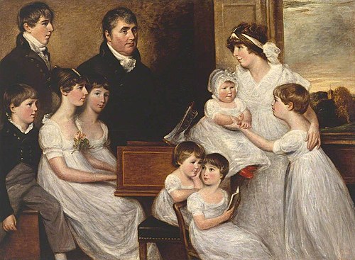 The Bridges Family, 1804, John Constable