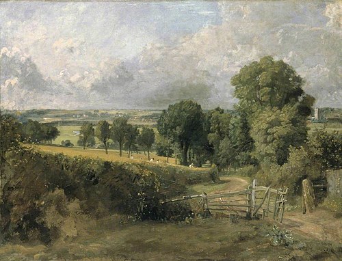 Fen Lane, East Bergholt, 1817, John Constable