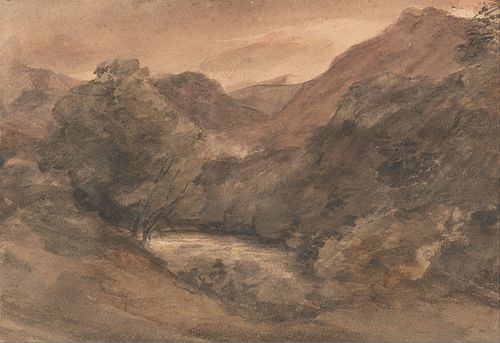 Borrowdale- Evening after a Fine Day, 1 October 1806, 1806, John Constable