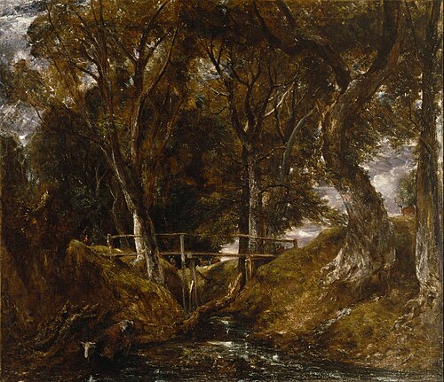 The Dell at Helmingham Park, 1830, John Constable