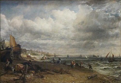 The Chain Pier, Brighton, 1826, John Constable