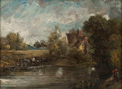 Willy Lott's Cottage, 1820, John Constable