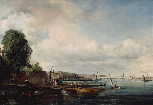 Waterloo Bridge, 1820, John Constable