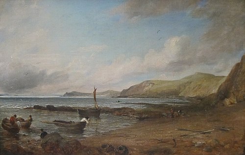 Weymouth Bay, 1824, John Constable