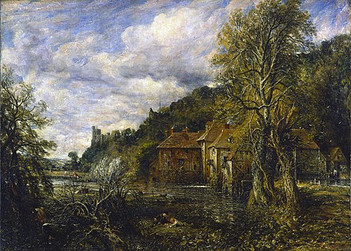 Arundel Mill and Castle, 1837, John Constable