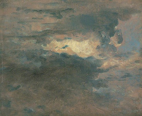 Study of Clouds - Evening, August 31st, 1822., 1822, John Constable