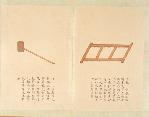 钱汝诚绘益象征丰图册, , Qian Rucheng