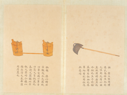 钱汝诚绘益象征丰图册, , Qian Rucheng