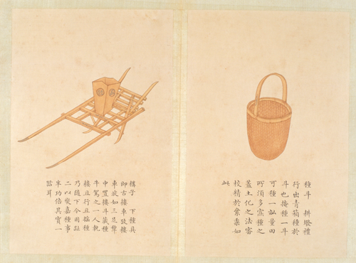 钱汝诚绘益象征丰图册, , Qian Rucheng