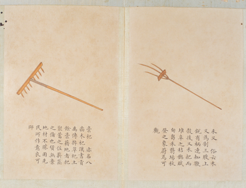 钱汝诚绘益象征丰图册, , Qian Rucheng