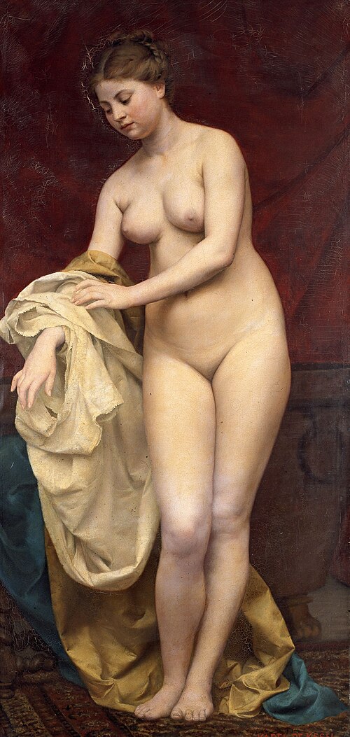 Baigneuse, 1881, Karel de Kesel