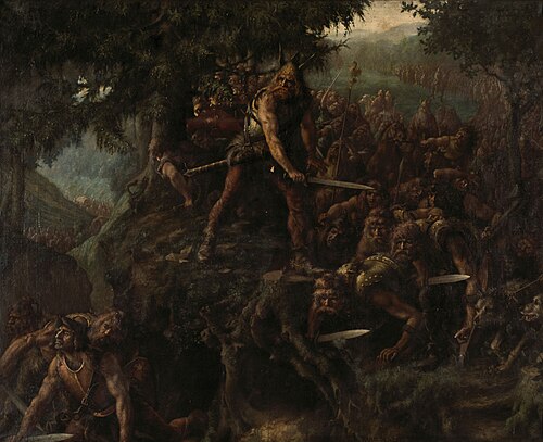 Soldats gaullois, 1893, Karel de Kesel