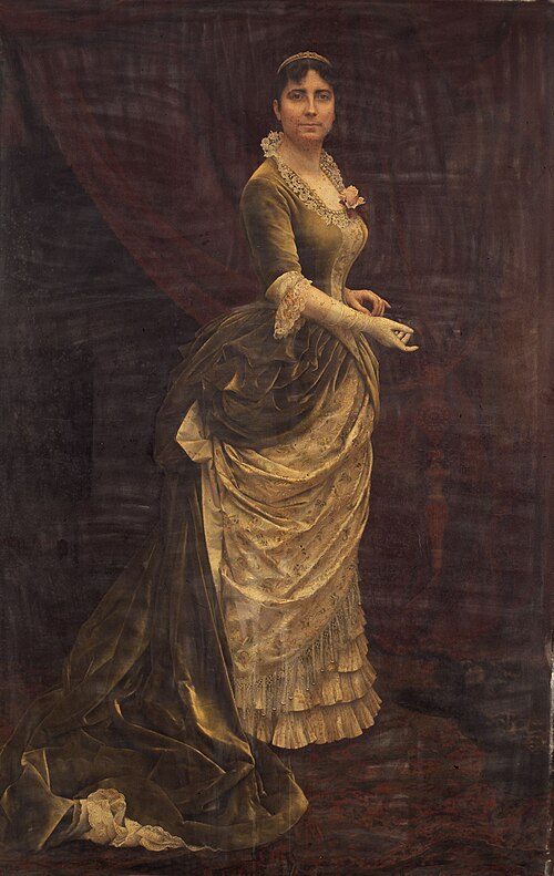 Portrait de femme, 1883, Karel de Kesel