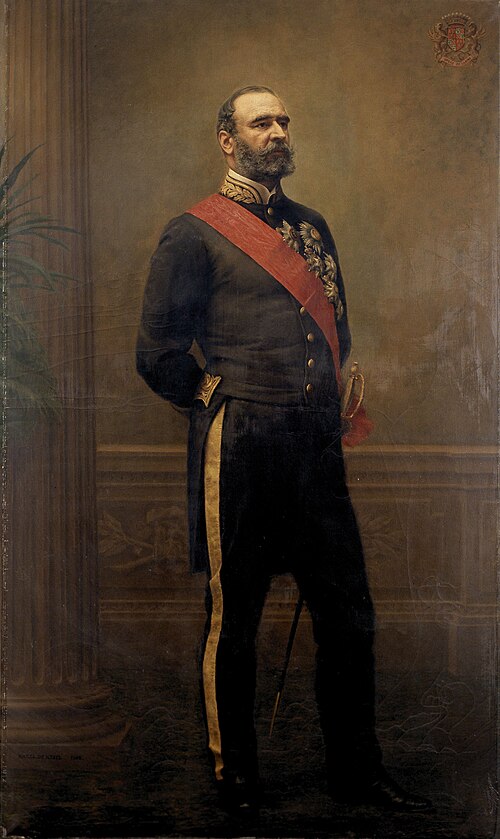 Portrait du comte Paul-Joseph de Smet de Naeyer, 1902, Karel de Kesel