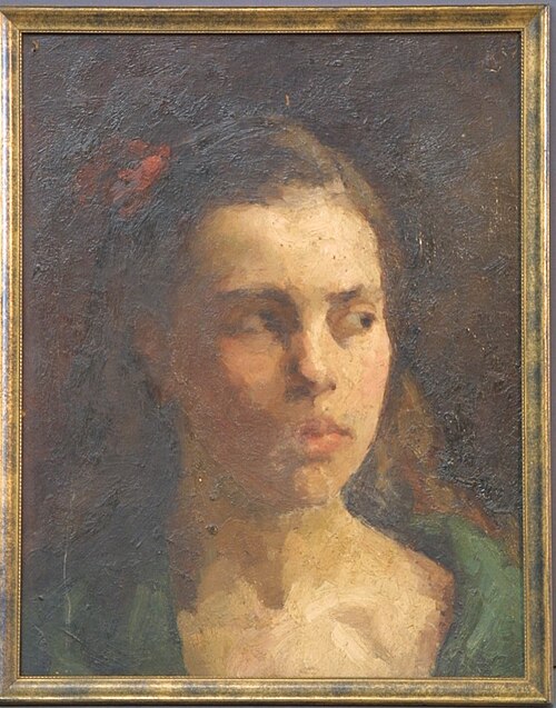 Meisjesportret, 1919, Marie de Jonge