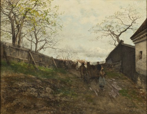 Spring Landscape, 1884, Victor Forssell
