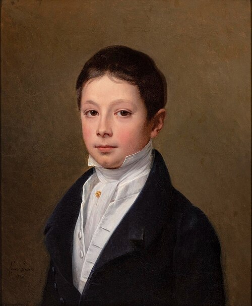 Portrait d'un jeune garçon, 1823, Louise Hersent