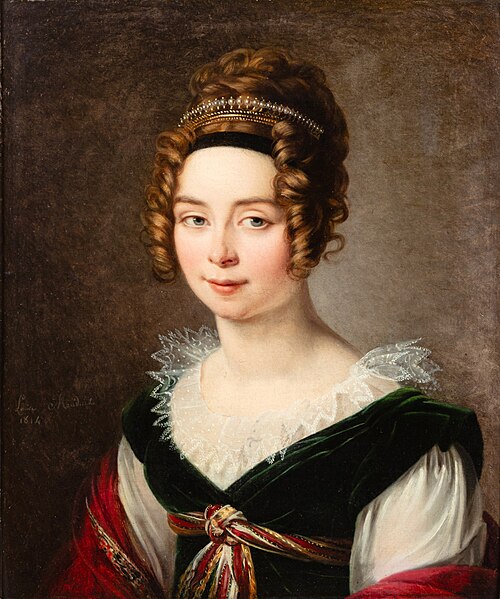 Portrait d'Henriette Defrance, 1814, Louise Hersent