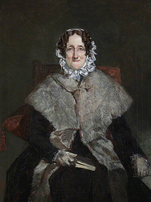The Artist, His Mother-in-Law and Wife (triptych, centre panel), , Patrick Allan Fraser