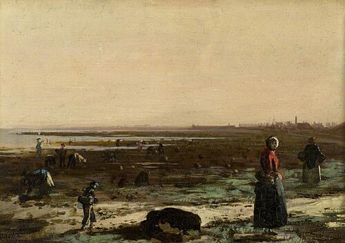Gathering Mussels, Arbroath, , Patrick Allan Fraser