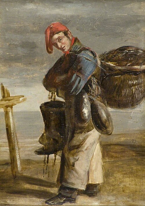 Forfarshire Fisherman Wearing Tackle, , Patrick Allan Fraser