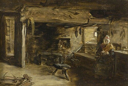 Cottage Interior, , Patrick Allan Fraser