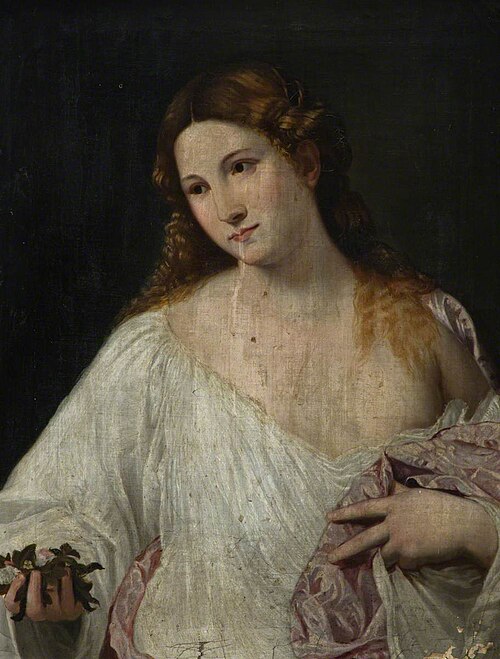 Flora (copy after Titian), , Patrick Allan Fraser