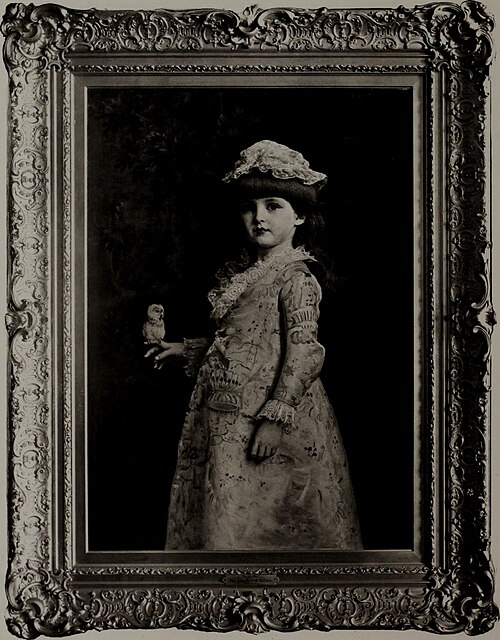 The Pet Bird, 1800, John Everett Millais