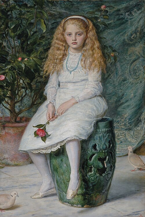 Portrait of Nina Lehmann, 1869, John Everett Millais