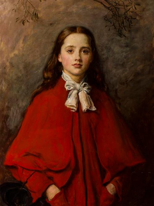 Bright Eyes, 1877, John Everett Millais