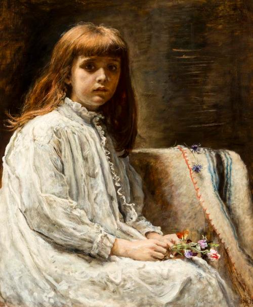 The Convalescent, 1875, John Everett Millais